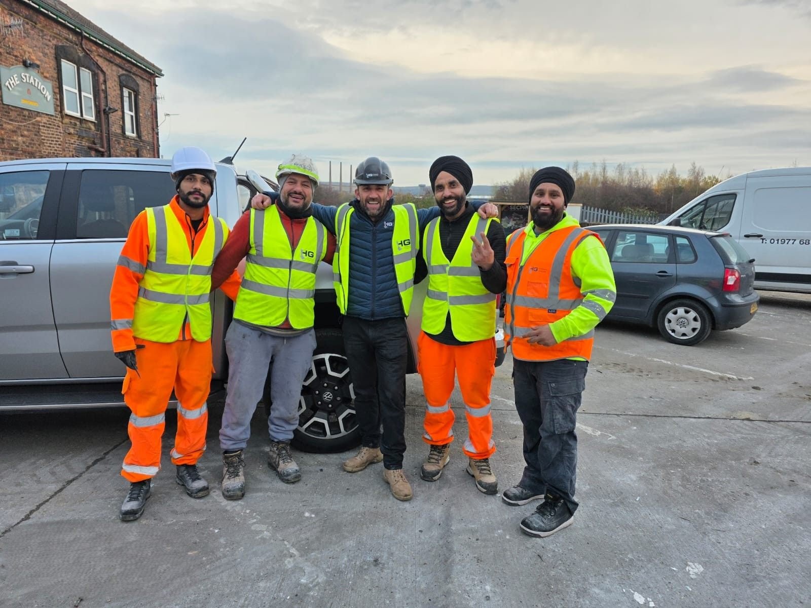 JSR Contracts Limited team on site